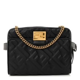 Fendi Nappa FF 1974 Diagonal Embossed