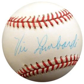 Vic Lombardi Autographed Signed NL Baseball