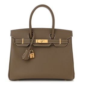 Hermes Epsom BIRKIN 30 Etoupe