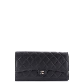 Chanel CC Gusset Classic Flap Wallet