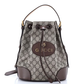 Gucci Neo Vintage Drawstring Bucket Backpack