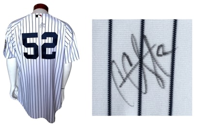 CC Sabathia signed Majestic Authentic 2009