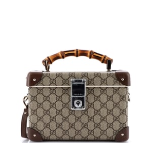 Gucci Bamboo Globe-Trotter Vanity Case GG