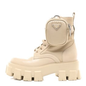 Prada Spazzolato Rois Re-Nylon Metal Triangle