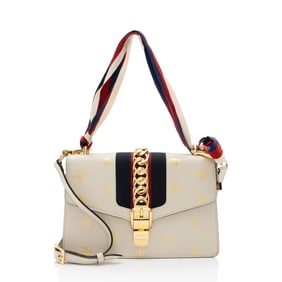 Gucci Calfskin Bee & Star Sylvie