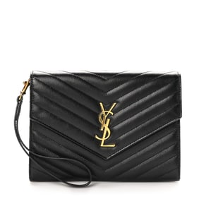 Saint Laurent Grain De Poudre Matelasse