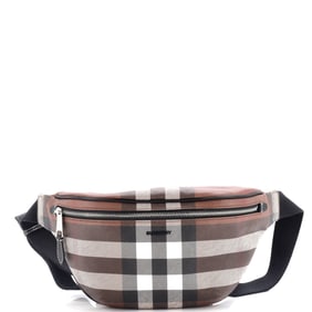 Burberry Cason Bum Bag Check E-Canvas