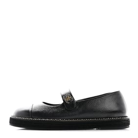 Chanel Crumpled Lambskin Cap Toe Chain
