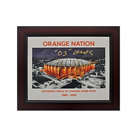 jim boeheim syracuse university autographed, inscribed