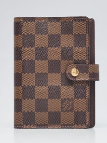 Louis Vuitton Damier Canvas Small Agenda/Notebook
