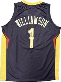 zion williamson signed jersey PSA/DNA new