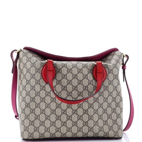 Gucci Signature Fold Over Tote GG