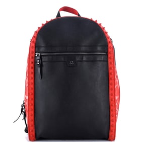 Christian Louboutin Backparis Backpack Spiked Leather