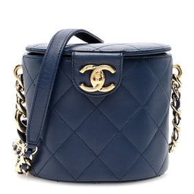 Chanel Lambskin Resin Elegant Chain Vanity