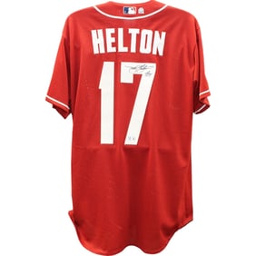todd helton signed national league majestic