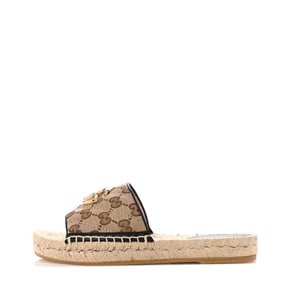 Gucci Monogram Matelasse GG Marmont Espadrille