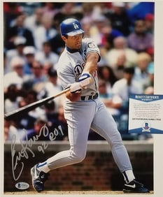 Eric Karros signed Dodgers 11x14 Photo