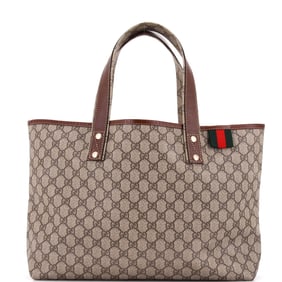 Gucci Web Loop Tote GG Coated