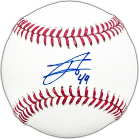 julio rodriguez autographed MLB baseball seattle