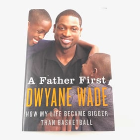 Dwyane Wade Signed Book PSA/DNA Autographed