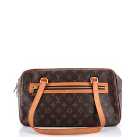 Louis Vuitton Cite Handbag Monogram Canvas
