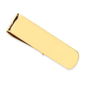 14k Solid Gold Money Clip (Solid