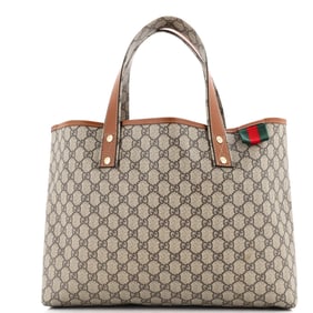 Gucci Web Loop Tote GG Coated