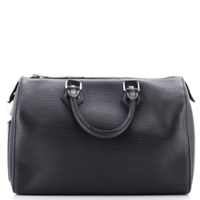 Louis Vuitton Speedy Handbag Epi Leather
