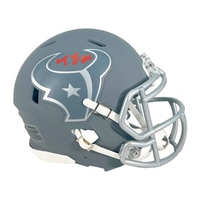 tank dell signed houston texans slate