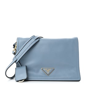 Prada Glace Calf Shoulder Bag Astrale