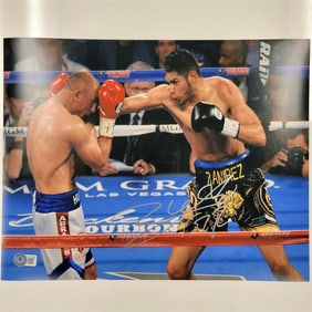 Gilberto Ramirez "Zurdo" signed 11x14 Photo