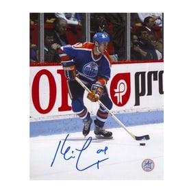 Kevin Lowe Edmonton Oilers Signed 8x10