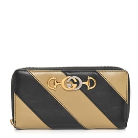 Gucci Smooth Calfskin Diagonal Striped Zumi