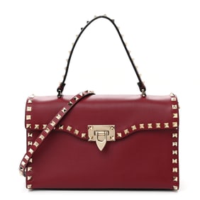 Valentino Garavani Vitello Medium Rockstud Top