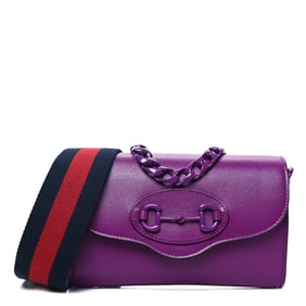 Gucci Azalea Calfskin Web Monochrome Mini