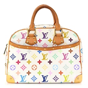 Louis Vuitton Monogram Multicolor Trouville White