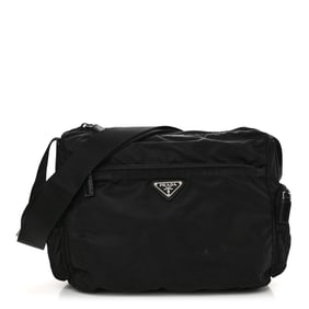 Prada Re-Nylon Vela Saffiano Pocket Double