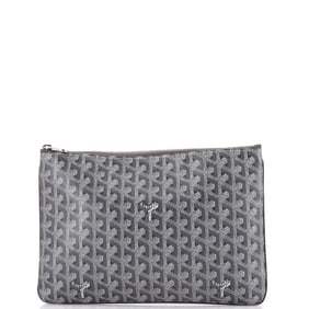 Goyard Senat Zip Pouch Coated Canvas