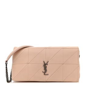Saint Laurent Lambskin Patchwork Monogram Medium