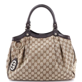 Gucci Sukey Tote GG Canvas Medium