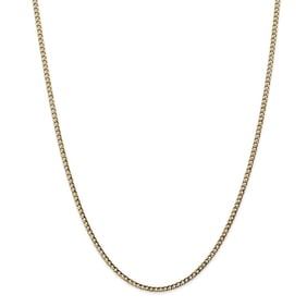 14k Yellow Gold 2.5 mm Semi-Solid