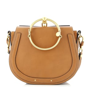 Chloe Nile Crossbody Bag Leather Medium