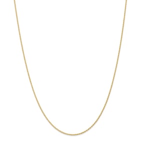 14k Gold 1.1 mm Baby Rope