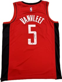 fred vanvleet signed jersey PSA/DNA houston