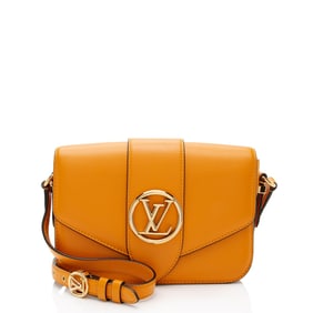Louis Vuitton Calfskin LV Pont 9