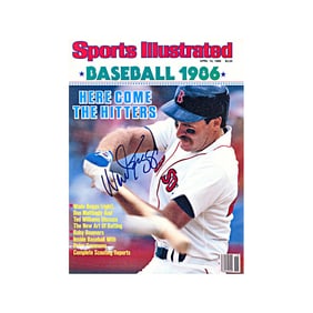 wade boggs boston red sox autographed