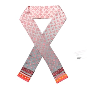 Louis Vuitton Silk Monogram Map Bandeau