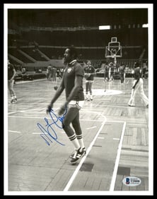 m.l. ml carr autographed 8x10 photo