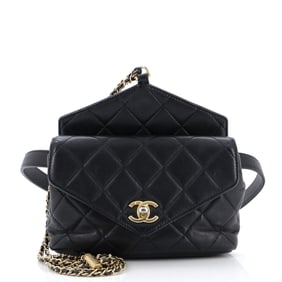 Chanel Carry With Chic Chain Flap