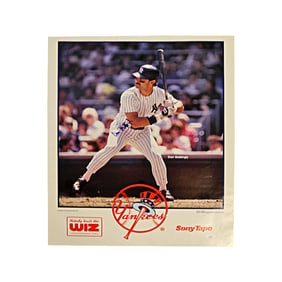 don mattingly new york yankees autographed